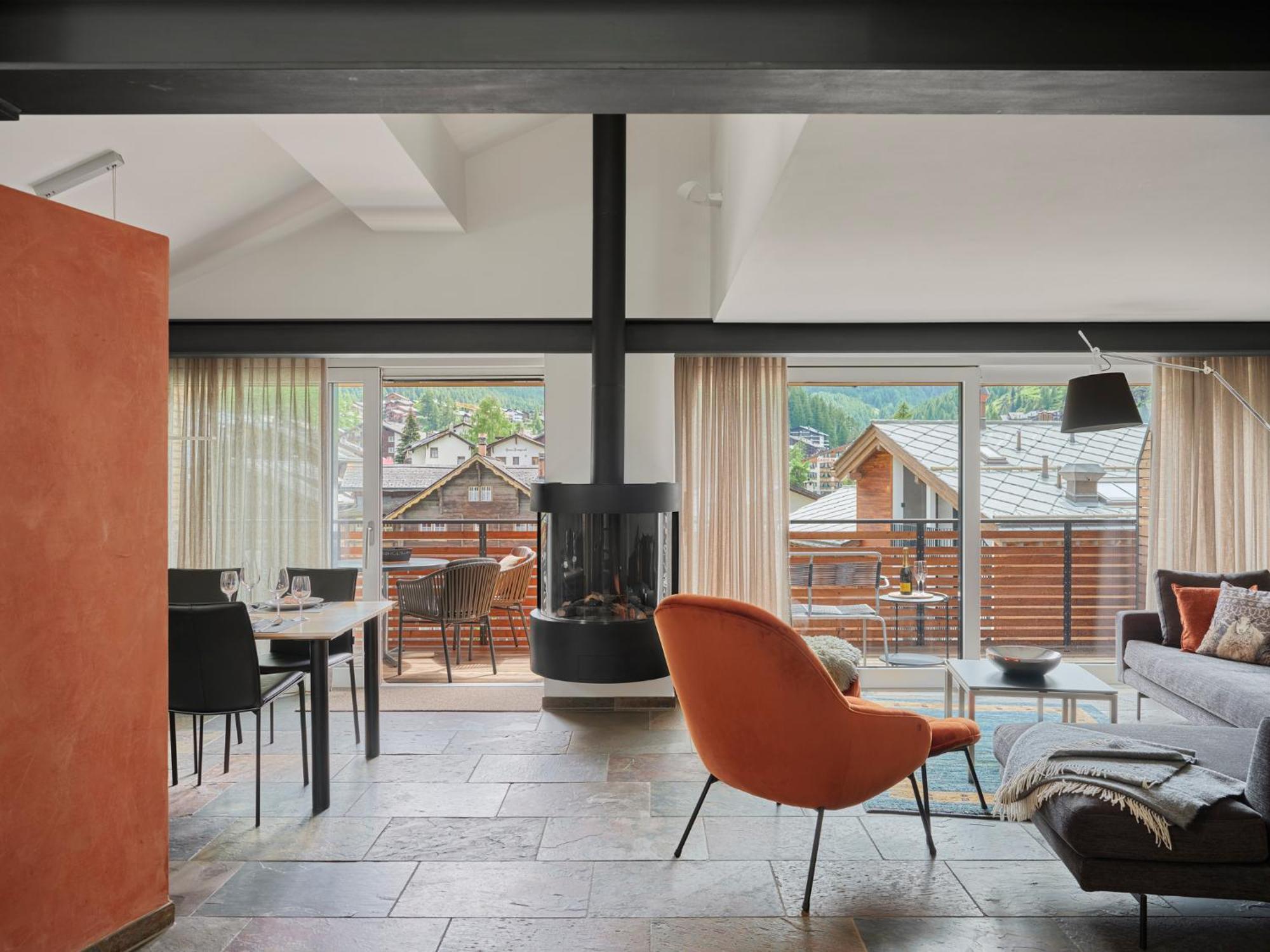 Apartment Ascot Penthouse 160 M2 Matterhorn View